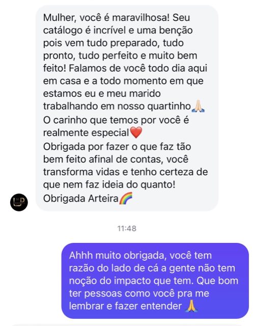 Depoimento de cliente