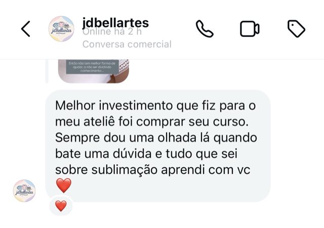 Depoimento de cliente